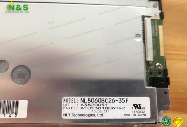 NL8060BC26-35f  800*600 TFT LCD MODULE Normally White 10.4 inch Surface Clear, Hard coating (3H)