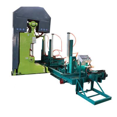 MJ3310 42 faixa vertical do log do woodworking viu com o trole automático do log do CNC
