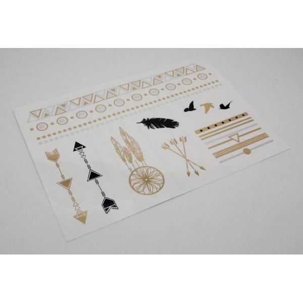 Tattoos Gold Jewelry,waterproof temporary gold tattoo