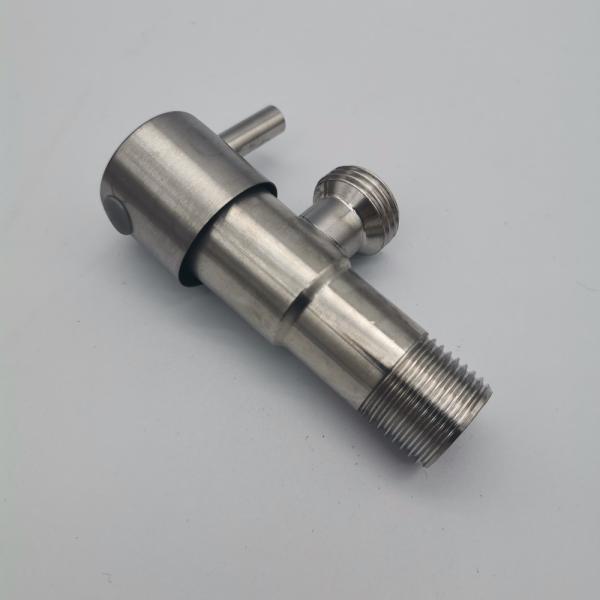 1/2 Angle Stop Valve Stainless Steel Angle Valve with Modern Design Style