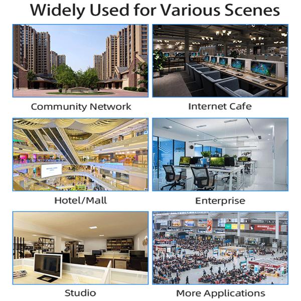 Intel Fanless Mini PC Router Pfsense With 6 LAN 8G Memory And RJ45 Console
