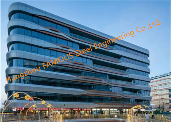 300mmx300mm 5mm Glass Curtain Wall Facade , Double Silver Insulated Low E Glass