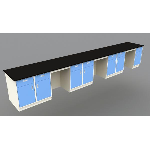 Sturdy Laboratory Wall Bench 19mm Thickness Epoxy Resin Board Worktop