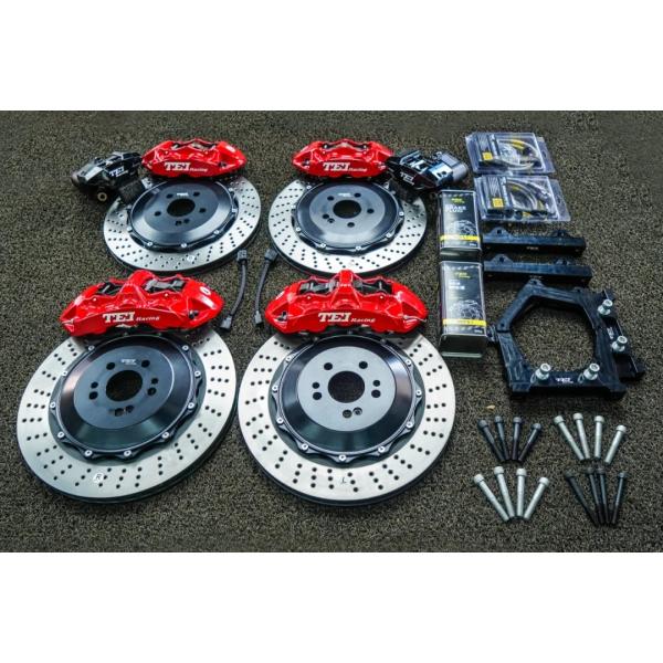 Форжированный большой тормозный комплект электронный тормоз передний задний тормозные калибр для Mercedes-Benz CLS400 2017-2021 21/22 Колесо