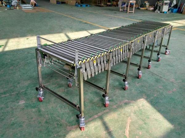 Flexible Powered Stainless Steel 304 Roller Conveyor