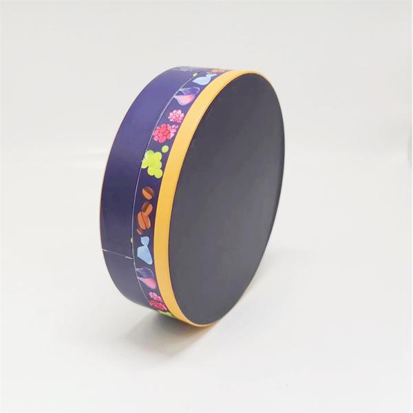 консервные банки бумаги диаметра 153mm упаковывая красочную круглую подарочную коробку бумажной доски роскошную упаковывая