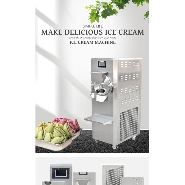 Brazilian Acai Freezer 90-120L/H Industrial Big Production Hard Ice Cream Machine / Batch Freezer / Gelato Machine