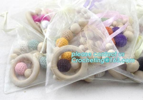 amigurumi octopus and fish Nursing necklace Breastfeeding necklace