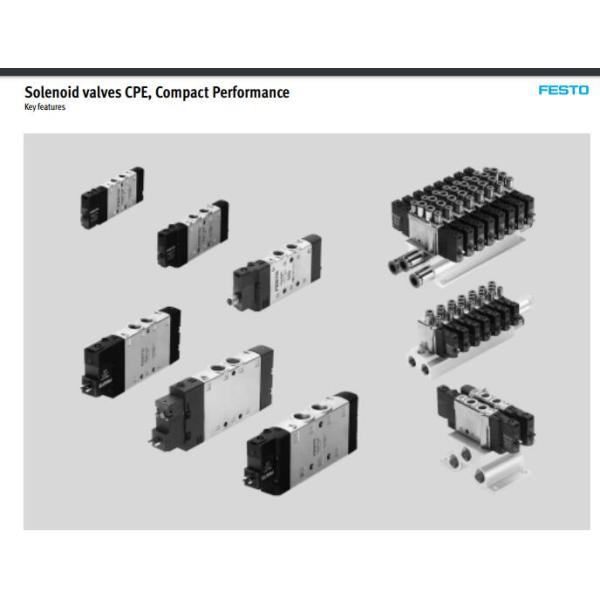 Original  Festo  Solenoid valve CPE18-M1H-5L-1/4 163142 ,including coil
