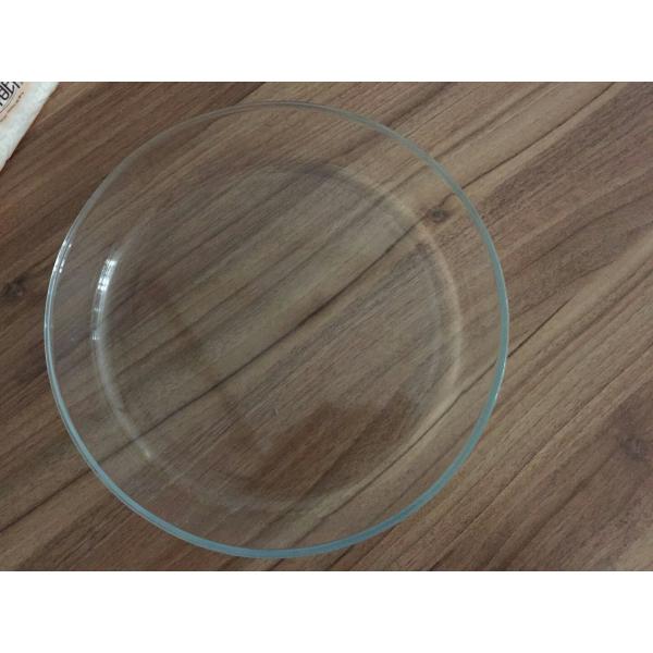 Heat Resistant Borosilicate Round Charger Plates For Micwave