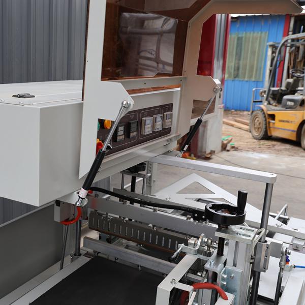 Stainless Steel Box Shrink Wrap Machine Pneumatic Driver All In One Packaging System