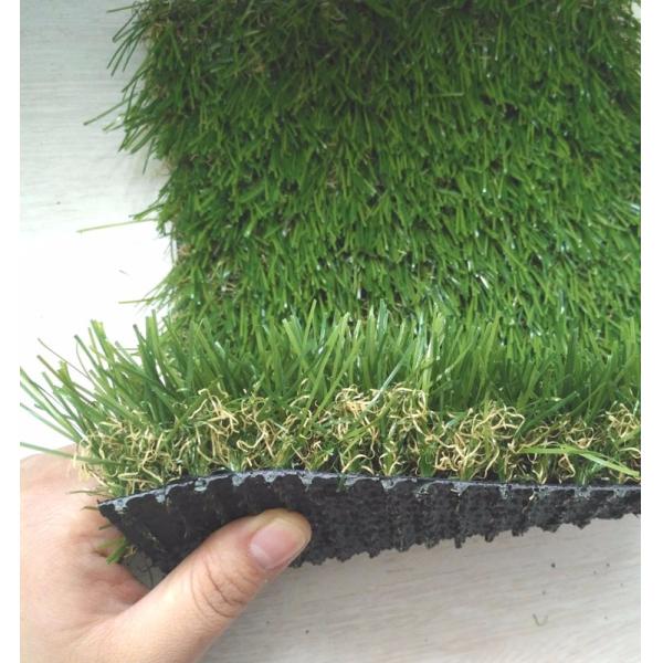 Four Colors Garden Synthetic Turf / Artificial Grass Landscaping Decor