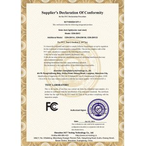 Shenzhen Changdaneng Technology Co., Ltd. Certifications