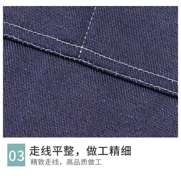 Custom Denim Hairdresser Garden Tools Apron with Pockets Support 7 Days Sample Order