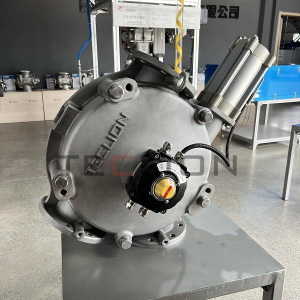 Valve directionnelle à double canal en acier inoxydable et en aluminium moulé