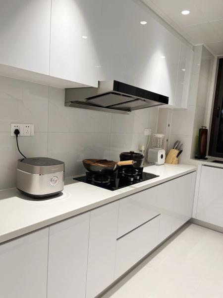 Armoires de cuisine de luxe personnalisables pour des designs uniques de maisons et d'hôtels