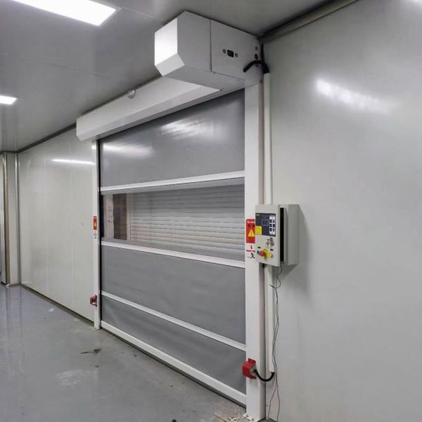Hygienic Rapid-Operation Industrial High Speed Door For Food Processing Environments