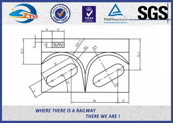 Railroad Fsatener Crane Rail Clamp / KPO3, KPO6, KPO9 Type Rail Clip / Crane Rail Clip