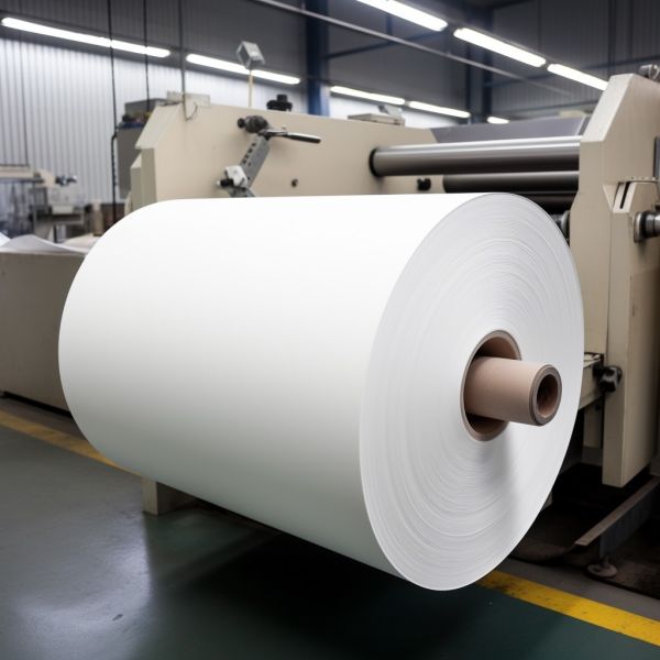 Glassine Silicone Self Adhesive Film For Supermarket Packaging