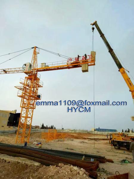 Top Climbing Types of Tower Cranes TC5513 ISO CE GOST Certification Quality