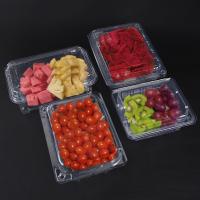 Envases de ensalada PET transparentes con tapa y envases de plástico desechables