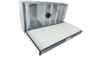 Блок фильтра вентилятора Hepa чистой комнаты, катушка фильтрованная плита цинка отработанного вентилятора алюминиевая