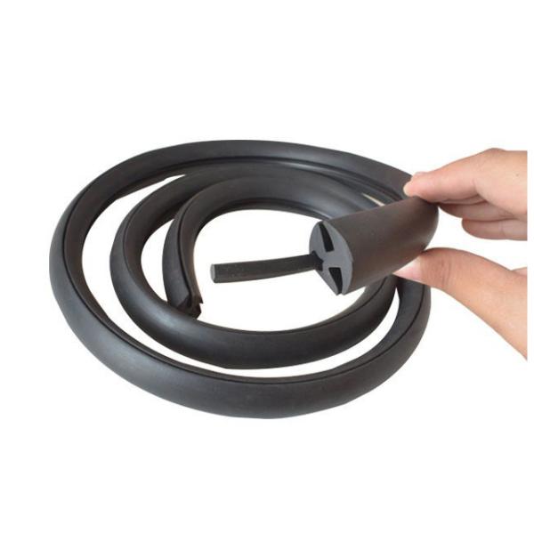 Sellos de juntas de caucho para parabrisas de automóviles Servicio de procesamiento de dureza de ventanas ShoreA 65