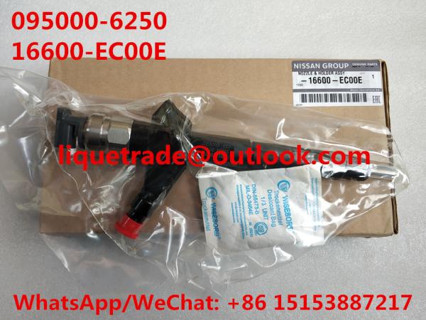 DENSO INJECTOR 16600-EC00E, 16600EC00E, 095000-6250 NISSAN 16600-EB70A ,16600-EB70D