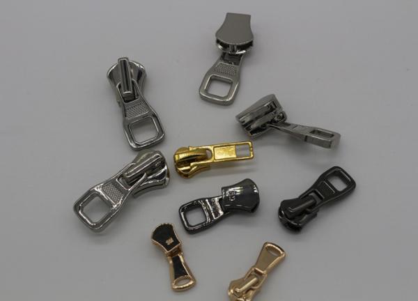 Polished Ykk Teeth Heavy Duty 2 Way Zippers , Long Heavy Duty Zippers For Leather