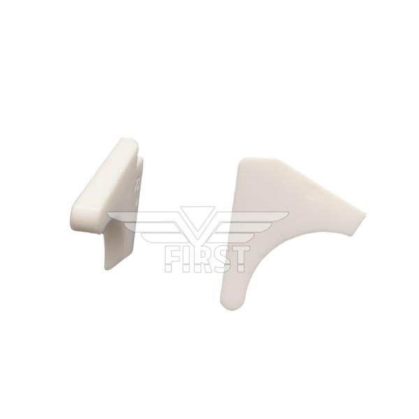 White Color Plate Heidelberg Machine Parts End Block Plate Parts