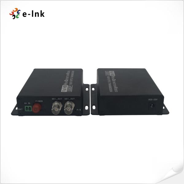 3G/HD-SDI Fiber Converter Long-Distance 80km Uncompressed Video & Industrial Grade