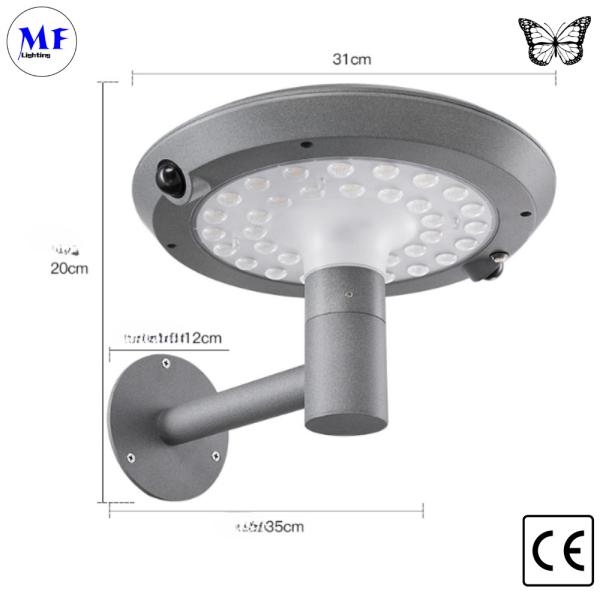 Outdoor Garden Lighting 6.5W 5.5V  LED Solar Street Light LED Solar Yard Light With 5years Warranty For Garden