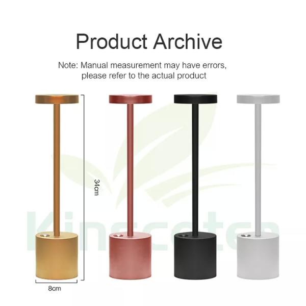 Rechargeable Portable Bedside Night Light DC6V Led Table Lamp Restaurant