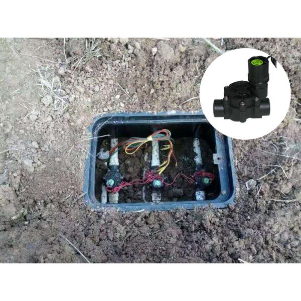 1/2 3/4 1 нормально закрытого клапана нейлона воды клапана соленоида 220V 12V 24V