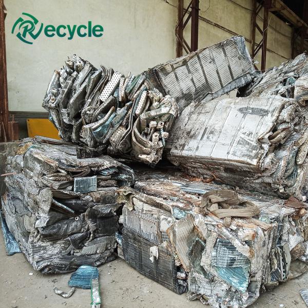 800-3000kg/h AC Radiator Recycling Plant  Aluminum Copper Scrap Recycling Plant