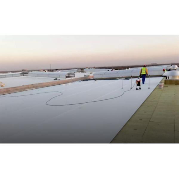 Крыша из ПВХ, водонепроницаемая, толщина мембраны 1,0-2 мм, водонепроницаемая