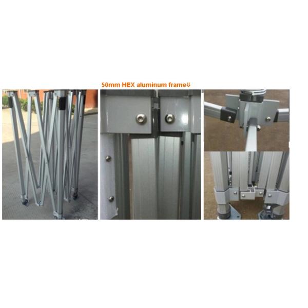 Washable Outdoor Craft Show Tents Full Color Heat Transfer Printed Full Wall