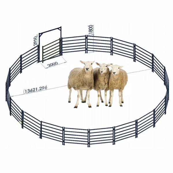 Temporary Folding Livestock Fence Panels For Dogs Outdoor Indoor