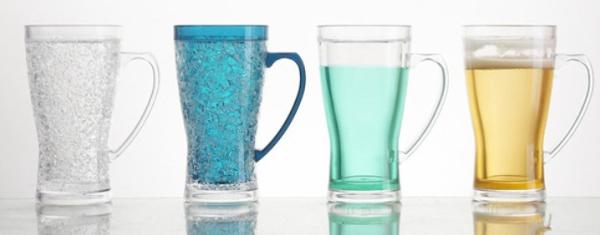 Plastic Freezer Mug, Beer Mug, Beer Stein, Beer Tankard | Freezable Beer Tankard