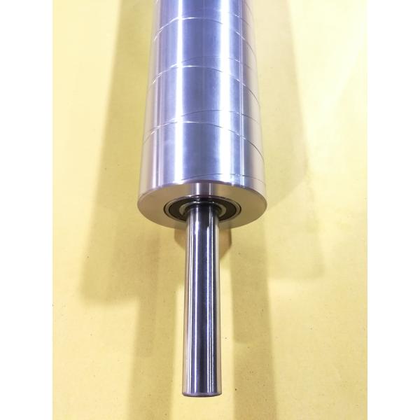 Cross Line Groove Ra0.4um Aluminum Guide Tube Roller