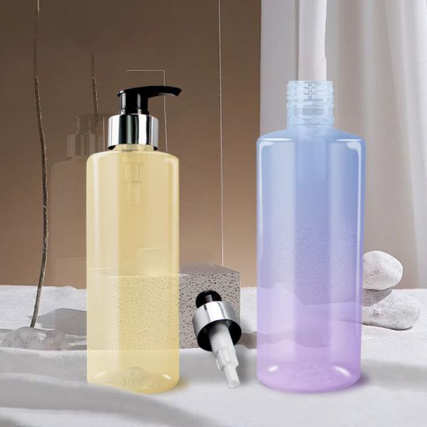 350ML 400ML 500ML Essential Lotion Spray Pump Conditioner Dispenser Plastic Cosmetic Shampoo Bottles for Hair Care