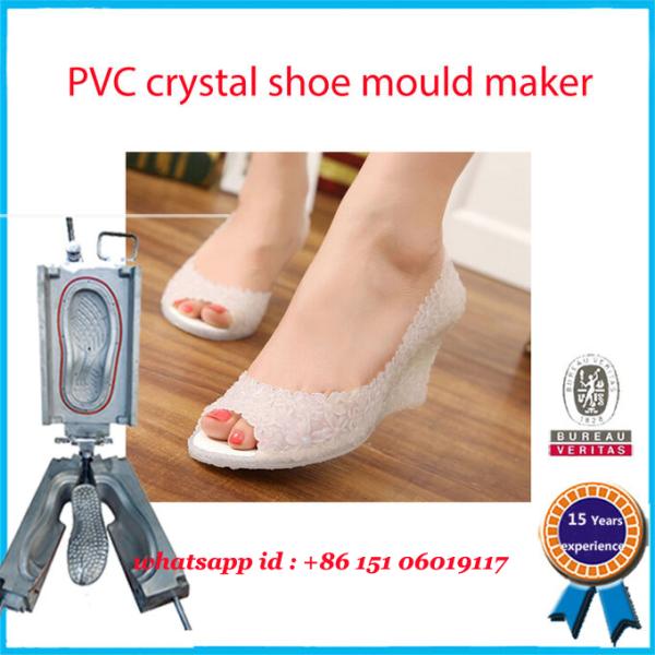 High Heel PVC Shoe Mold White Pink Multi Colors Footwear Mold