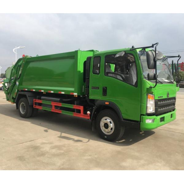 SINOTRUK HOWO 4X2 Compressed Compactor Compression Garbage Refuse Truck, Waste Transfer Truck, 12CBM