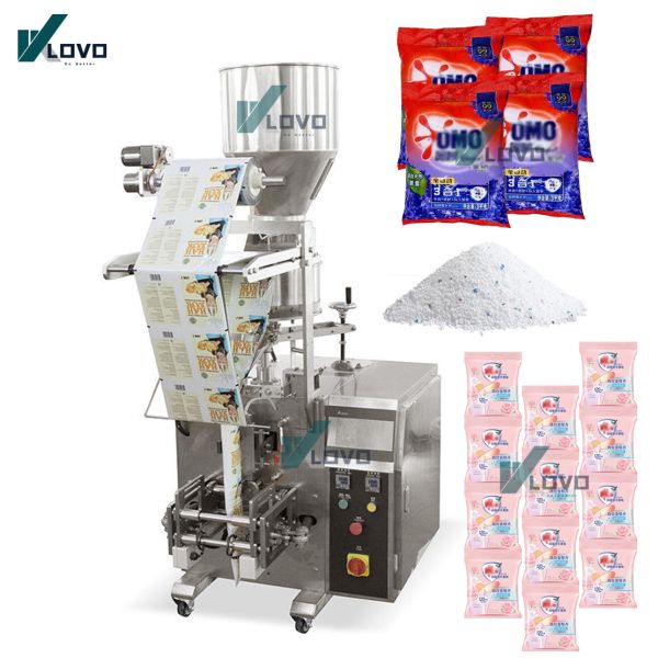 Laundry Powder Packing Machine Washing Detergent Powder Filling Sealing Packing Machine