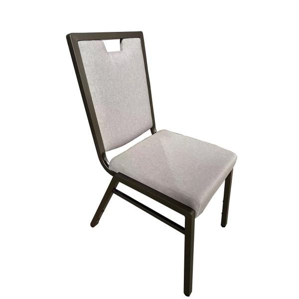 Metal Iron Stacking Wedding Chairs For Party Dining Room Furniture