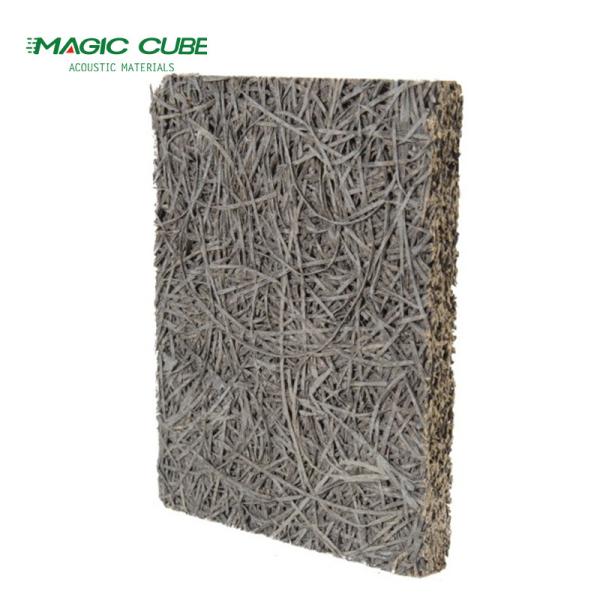 Sound Absorption Cementitious Wood Fiber Panels With Wood Wool And Cement
