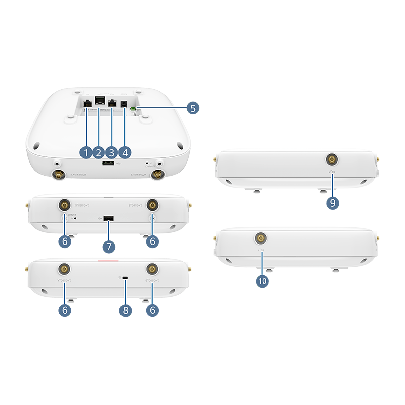 AirEngine 6776-X6ETH 50087978 Indoor Wifi 7 Enterprise Wireless Access Point