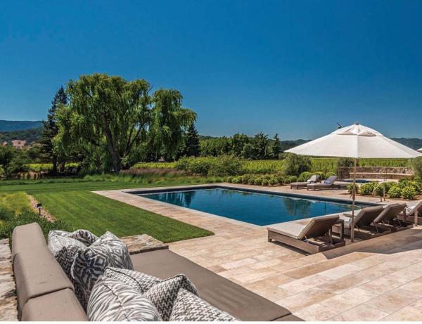 Portugal Beige Anti-Slip Porcelain Pool Tiles 300x600mm