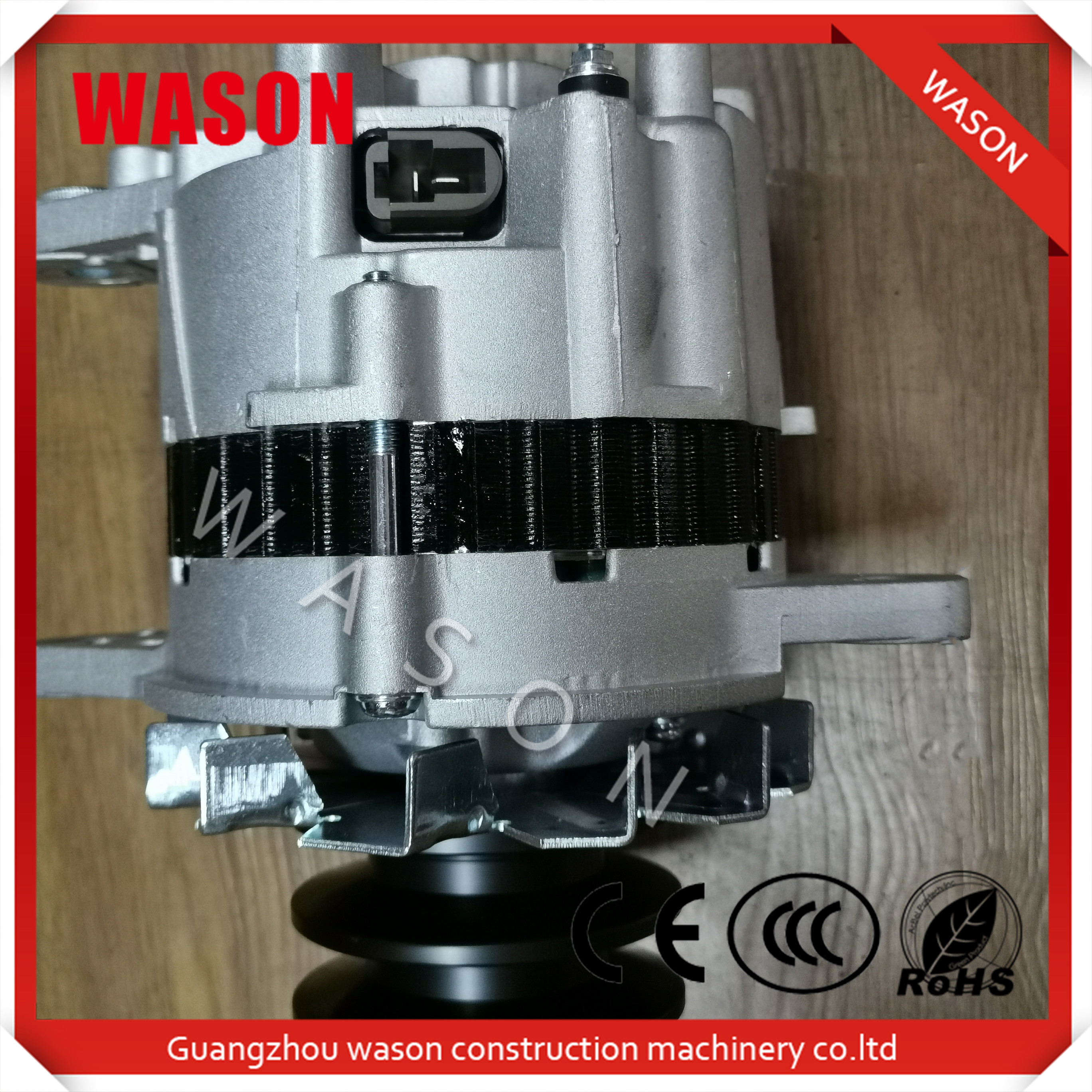 S6K  Excavator Alternator ME070120,A2T72986 E200B Alternator 28 Volt 30Amp