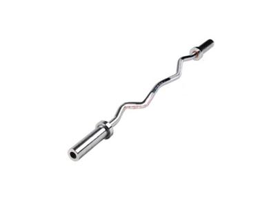 Z Shape Gym Fitness Accessories / Weight Lifting Bar For Indoor Exercise